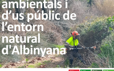 Valors ambientals i d’us públic de l’entorn natural d’Albinyana amb la Diputació de Tarragona