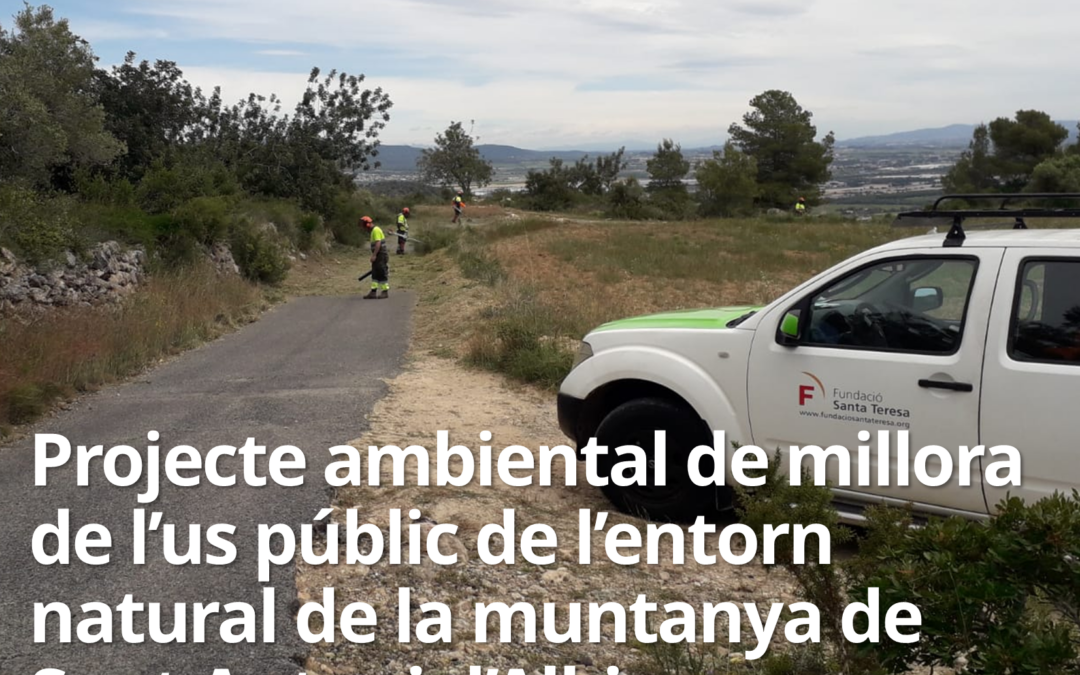 Projecte ambiental a Albinyana amb el suport de la Diputació de Tarragona